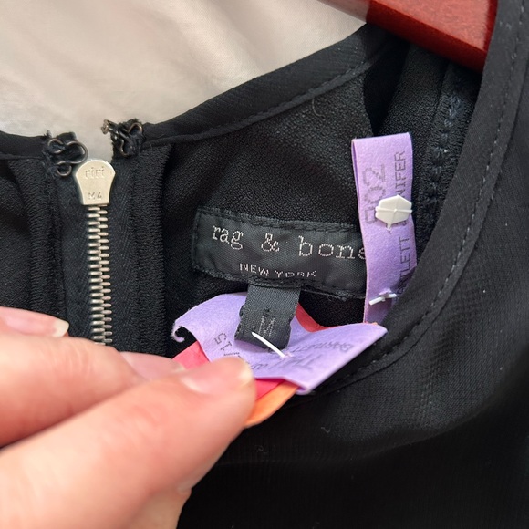 Black flowy Rag & Bone dress (size M) - Picture 2 of 4